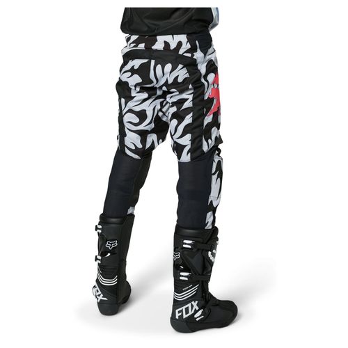 SHIFT WHITE LABEL FLAME PANTS - GREY/BLACK