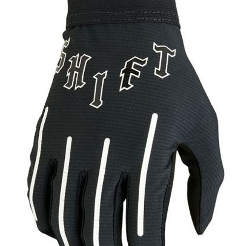 SHIFT WHITE LABEL FLARE GLOVES - BLACK/WHITE 27936-018-2X