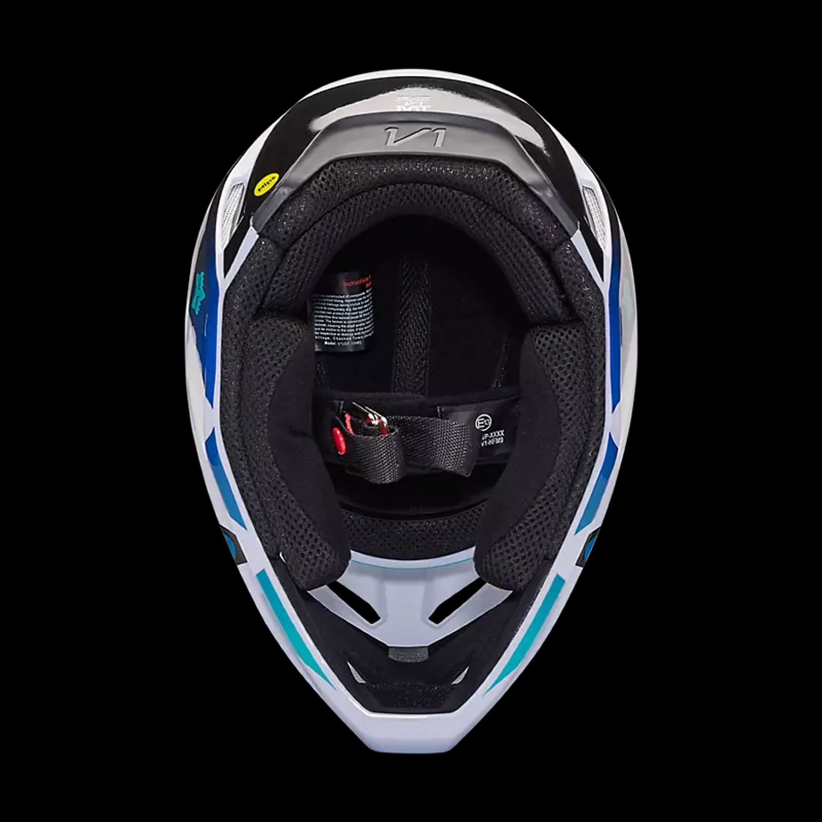 FOX RACING V1 KOZMIK HELMET [BLUEBERRY] - SIZE 2XL