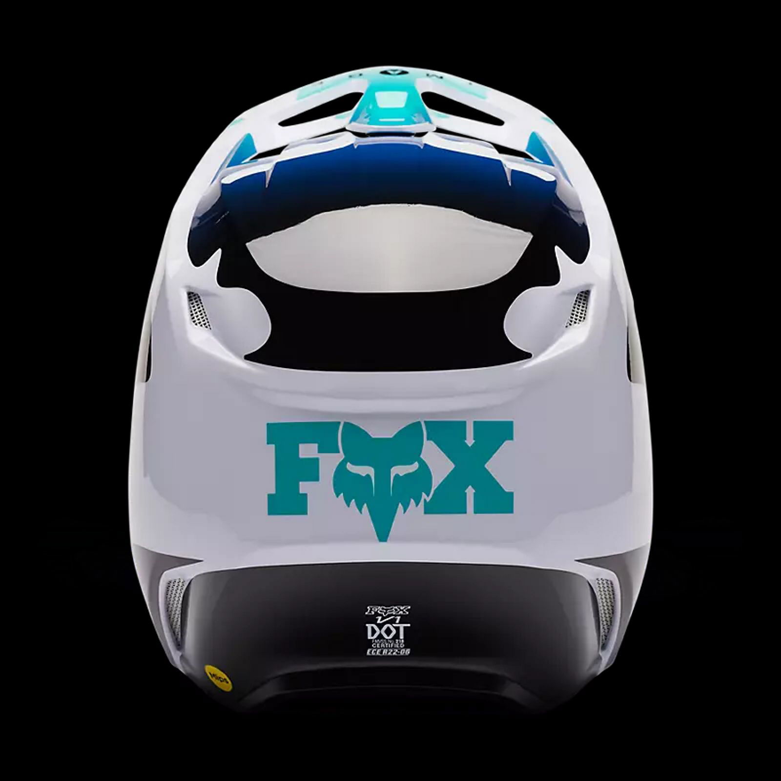 FOX RACING V1 KOZMIK HELMET [BLUEBERRY] - SIZE 2XL