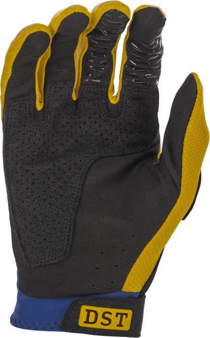Fly Racing Evolution DST Gloves - Navy/Gold - 375-113