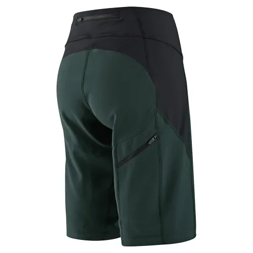 Troy Lee Designs Womens Luxe Short No Liner (Solid Steel Green)