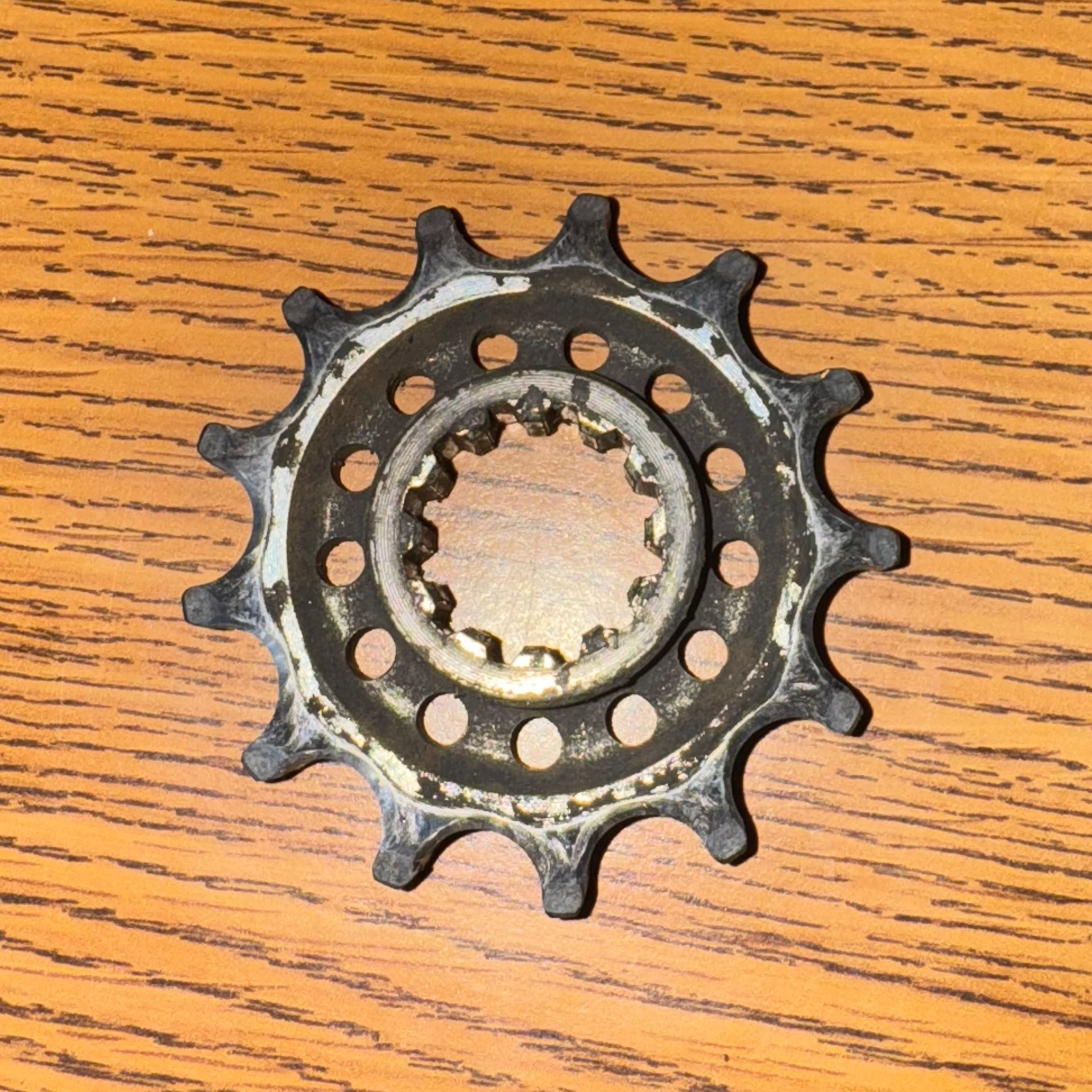 USED 13-TOOTH FRONT SPROCKET - 2022 HUSQVARNA TC 85 - 47233029013