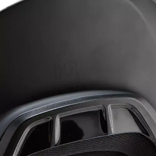FOX RACING YOUTH V3 SOLID HELMET [MATTE BLACK]