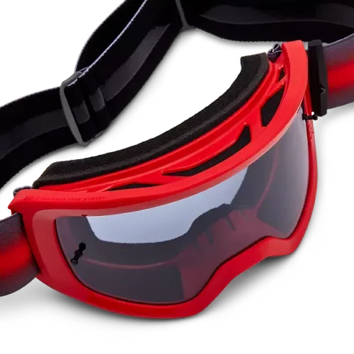 FOX Main Interfere Smoke Lens Goggles RED 32026-110-OS