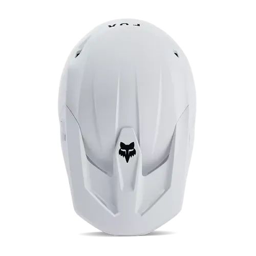 FOX V1 Solid Helmet MATTE WHITE - 31369-067-