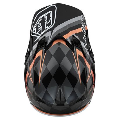TROY LEE DESIGNS SE4 POLYACRYLITE HELMET WARPED BLACK/COPPER 10932703