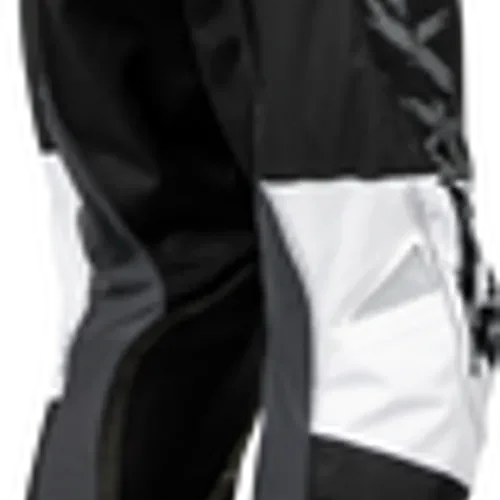 FLY RACING YOUTH KINETIC KHAOS PANTS GREY/BLACK/WHITE  YOUTH SIZES
