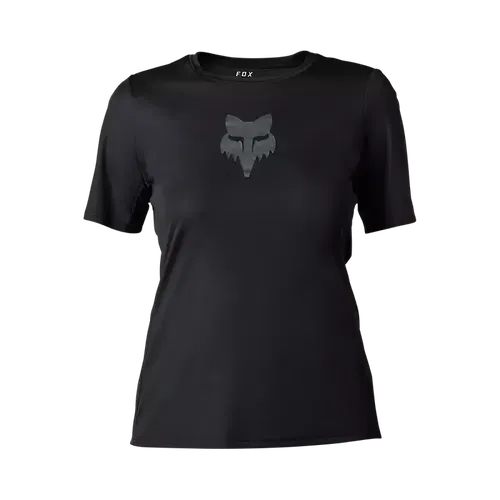 FOX Racing Womens Ranger SS Jersey Foxhead [BLK] -31115-001-X
