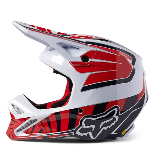 FOX RACING V1 GOAT HELMET DOT/ECE [RED]