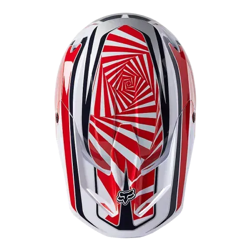 FOX RACING V1 GOAT HELMET DOT/ECE [RED]