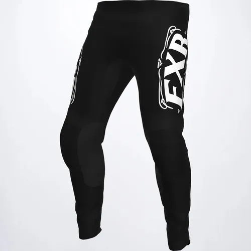 FXR Clutch MX Pant - Black/White - 233378-1001-