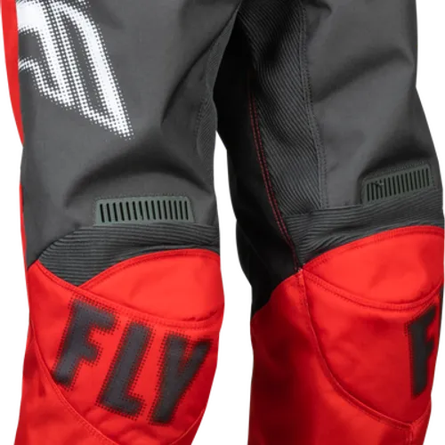 FLY RACING YOUTH F-16 PANTS (GREY/RED)