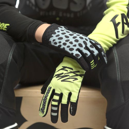 Fasthouse Speed Style Zenith Youth Glove - Skyline/Party Lime