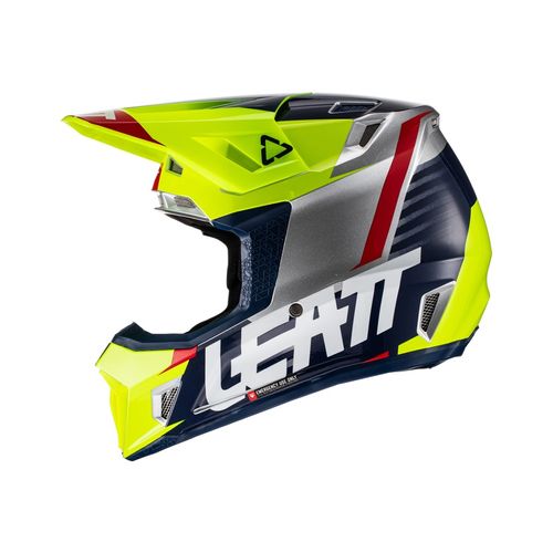 LEATT HELMET KIT MOTO 7.5 V22 - LIME