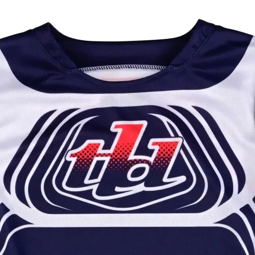 Troy Lee Designs Youth GP Pro Jersey Wavez (Navy/Red)