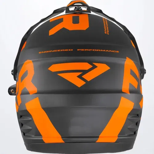 FXR Torque Team Helmet - Black/Orange - Adult XS - 220620-1030-04