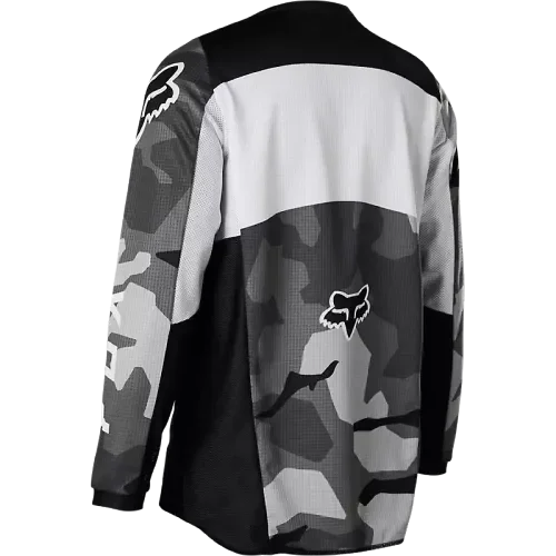 Fox Racing Youth 180 Bnkr Jersey (Black Camouflage)