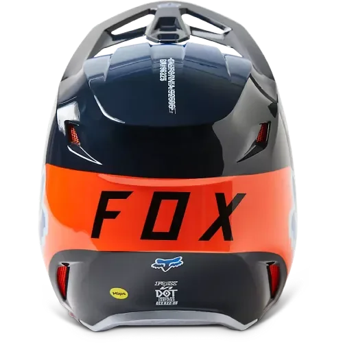 FOX RACING V1 TOXSYK HELMET DOT/ECE [MIDNIGHT BLUE]