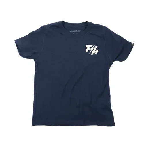 Fasthouse High Roller Tee - Youth - Midnight Navy - YLG