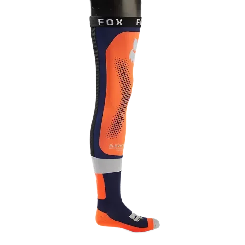 Fox Racing Flexair Knee Brace Socks Fluorescent (Orange)