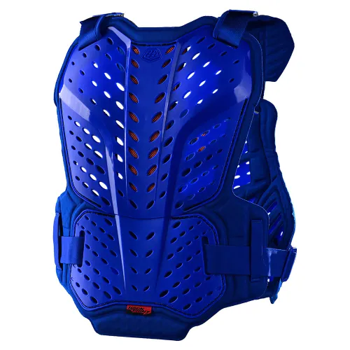 TROY LEE YOUTH ROCKFIGHT CHEST PROTECTOR SOLID BLUE