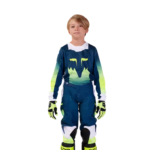Fox Racing Youth 180 Flora Jersey (Dark Indigo Blue)