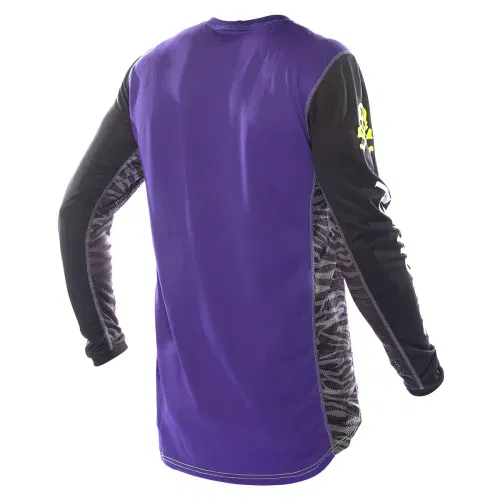 Fasthouse Grindhouse Rufio Jersey - Black/Purple - Medium