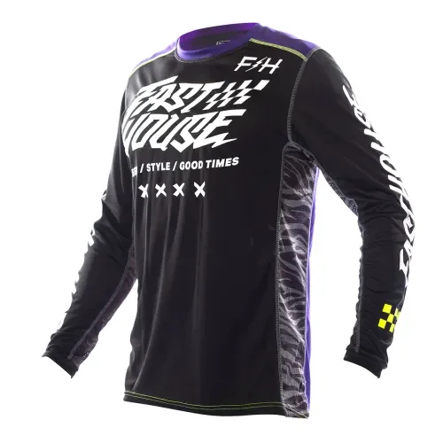 Grindhouse Rufio Jersey - Black/Purple - ON SALE!