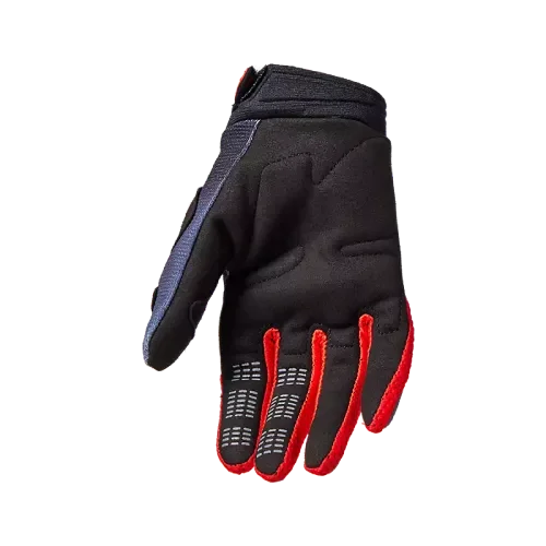 FOX Youth 180 Interfere Gloves RED/GREY 32038-037-