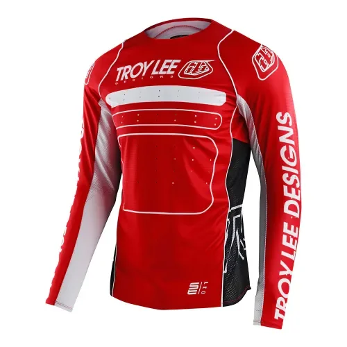 TROY LEE DESIGNS SE PRO JERSEY DROP IN RED ADULT SIZES