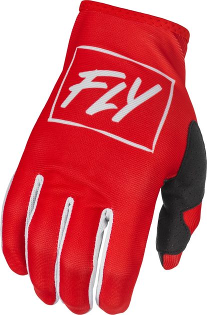 Fly Racing Lite Gloves - Red/White - 375-712