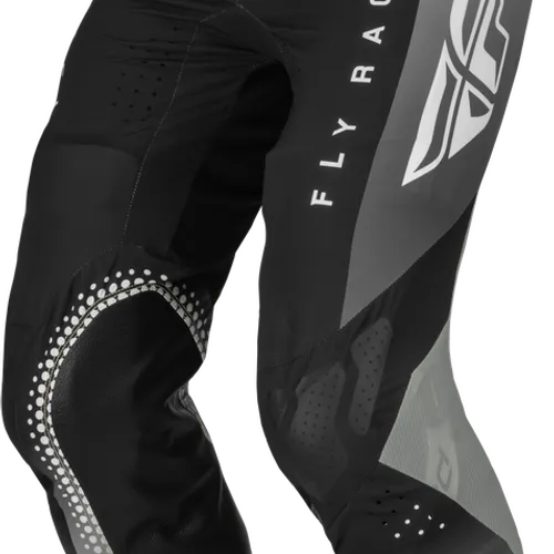 FLY RACING LITE PANTS (BLACK/GREY) ADULT SIZES