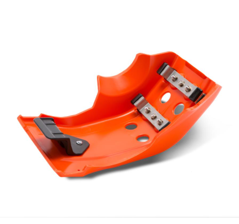 KTM FACTORY SKID PLATE ORANGE - 2016-2018 KTM 250/350 SX-F/XC-F - UPP1503020EB