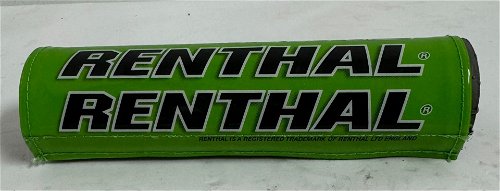 USED RENTHAL CROSSBAR PAD 8IN GREEN - MX076
