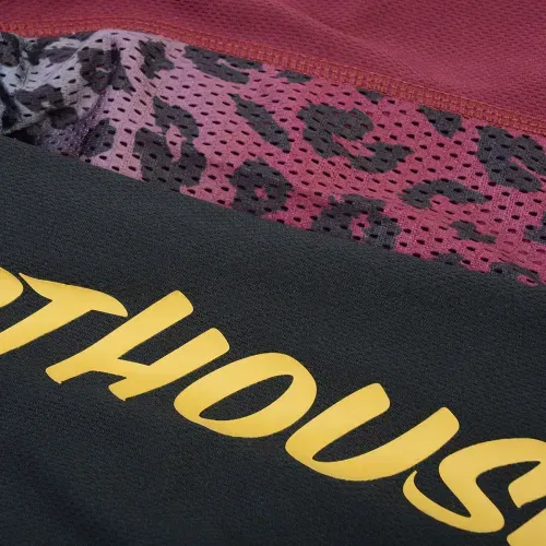 Fasthouse Grindhouse Golden Crew Women's Jersey - Maroon