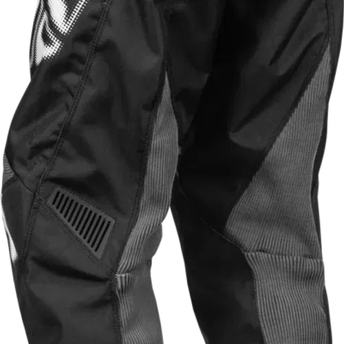 FLY RACING YOUTH F-16 PANTS (BLACK/WHITE)