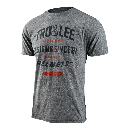 Troy Lee Designs Short Sleeve Tee Roll Out (Ash Heather)70133201