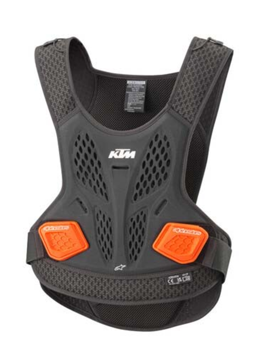 KTM SEQUENCE CHEST PROTECTOR (ORANGE/BLACK)