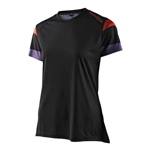 TLD WOMENS LILIUM SS JERSEY RUGBY BLACK 35752700