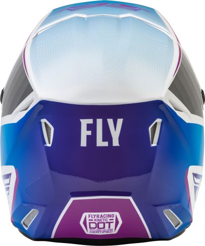 FLY RACING KINETIC DRIFT HELMET - PINK/WHITE/BLUE 73-8644