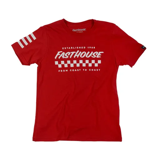 FASTHOUSE FACTION RED KIDS TEE - YSM