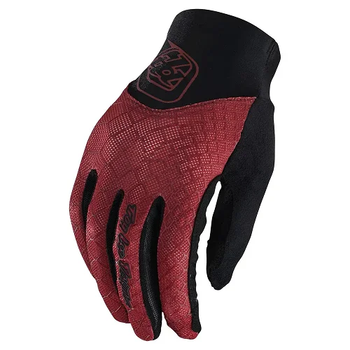 Troy Lee Designs Womens Ace Glove (Snake Poppy) (X-Large) 436972025