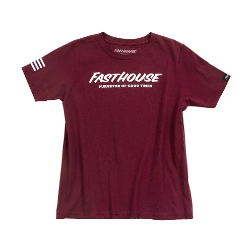FastHouse Logo Youth Tee (Maroon)