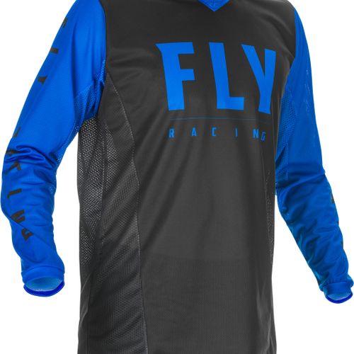 FLY KINETIC MESH JERSY BLK/BLUE - ADULT SMALL - (374-310S)