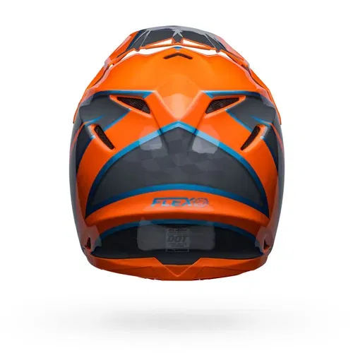 Bell Moto-9S Flex - Sprite Orange/Gray - Adult Medium - 7148443