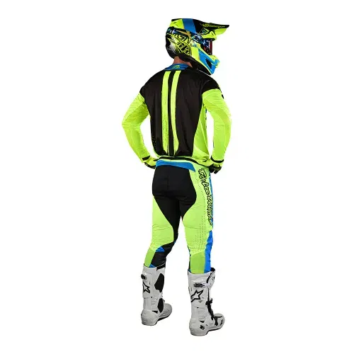 TROY LEE DESIGNS SE PRO JERSEY MARKER BLACK / YELLOW ADULT SIZES 30150802