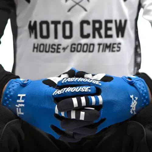 Fasthouse Elrod indigo black motocross jersey