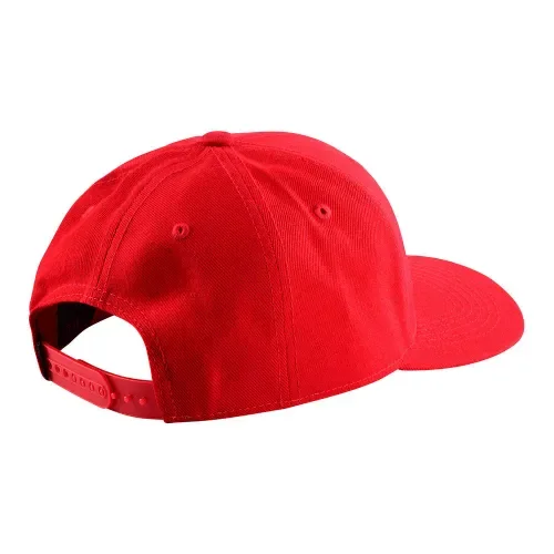 Troy Lee Designs Snapback Hat Crop (Red/White)