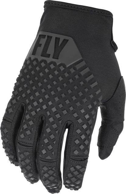 FLY RACING YOUTH KINETIC GLOVES - BLACK - YOUTH SIZES